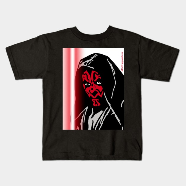 Dark Kids T-Shirt by CathyGraphics